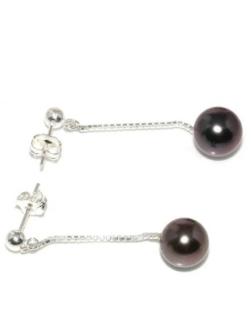 Boucles d'oreilles Moana perle de Tahiti Moea Perles - 2