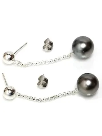 Boucles d'oreilles Bora Moea Perles - 2