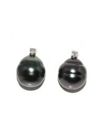 Boucles d'oreilles Nui Moea Perles - 1