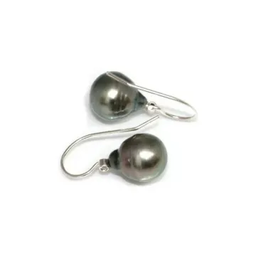 Boucles d'oreilles Pahi perle de Tahiti Moea Perles - 2