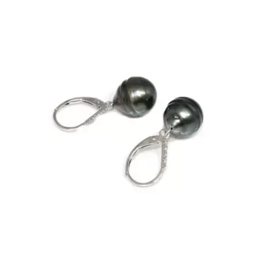 Boucles d'oreilles Hioma Moea Perles - 2