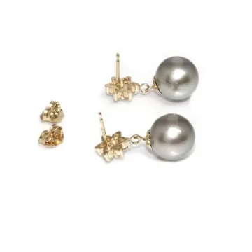 Boucles d'oreilles Reva perle de Tahiti Moea Perles - 2