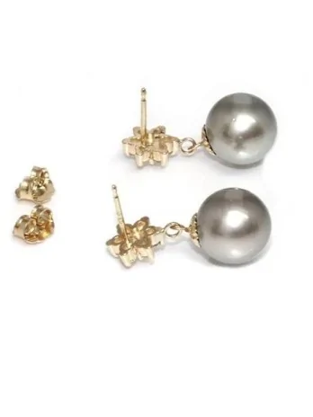 Boucles d'oreilles Reva perle de Tahiti Moea Perles - 2