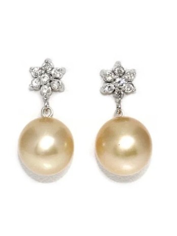 Boucles d'oreilles Erina Moea Perles - 1
