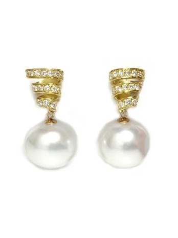 Boucles d'oreilles Fenua Moea Perles - 1