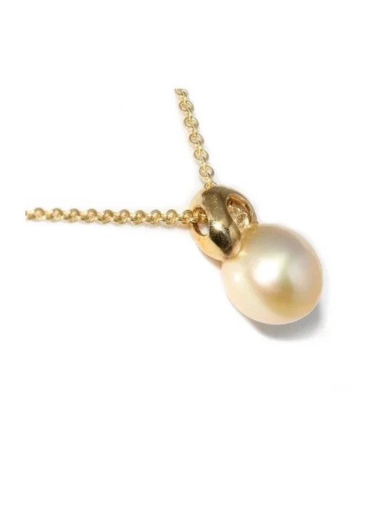 Pendentif en or 18 carats Tenau perle australie 12mm AAA
