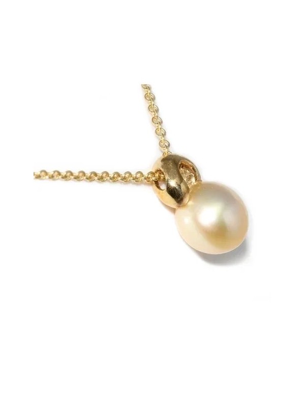 Pendentif en or 18 carats Tenau perle australie 12mm AAA