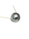 Collier or Miaa 12-13mm perles de tahiti Moea Perles - 1