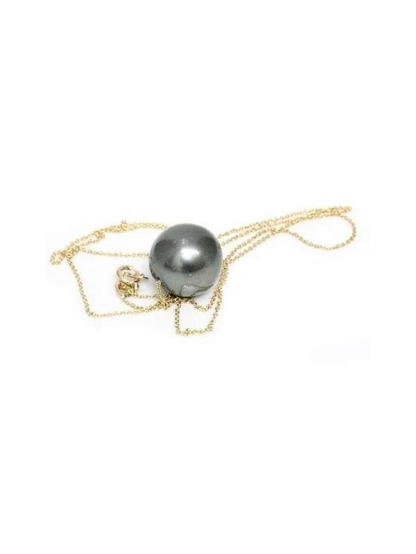 Collier or Miaa 12-13mm perles de tahiti Moea Perles - 2