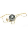 Collier or Miaa 12-13mm perles de tahiti Moea Perles - 2