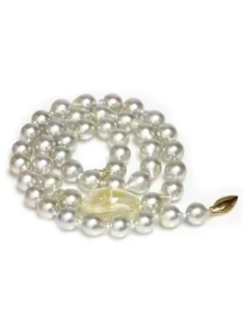 Collier perle Akoya 8mm et Citrine Moea Perles - 2