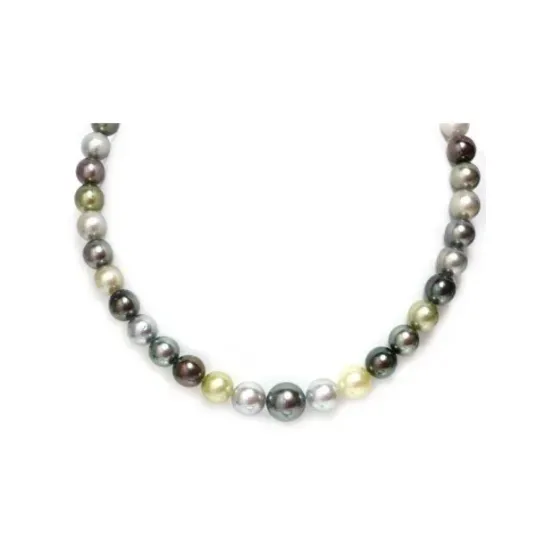Collier Raoul I Perles de Tahiti Noires 9/10mm AAA I