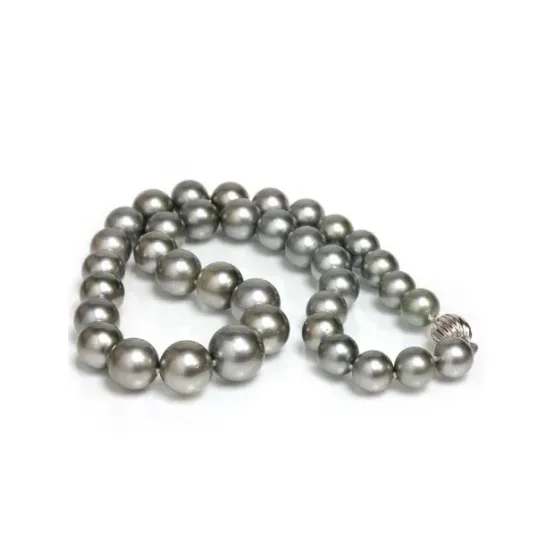 Collier Tour Complet En Perles De Tahiti Naturelles - Neuf Sans Emballage D'origine