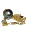 Pendentif en or Tiare perle de Tahiti Moea Perles - 2