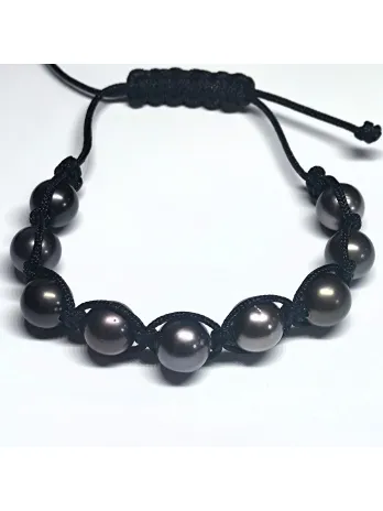 Bracelet Ina shamballa 9 perles Moea Perles - 2
