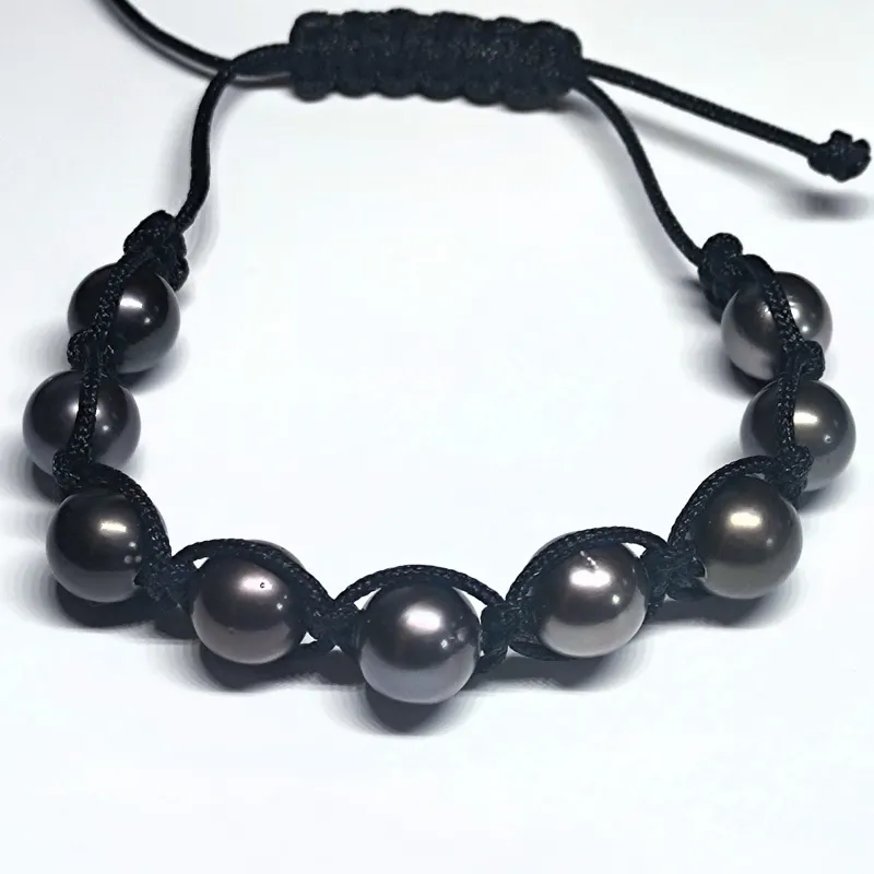 Bracelet Ina shamballa 9 perles Moea Perles - 2