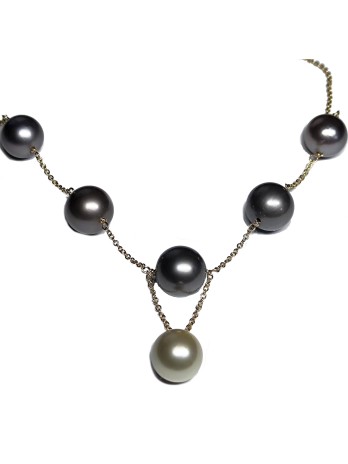 Collier Ni 6 perles de tahiti Moea Perles - 1