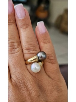 Bague duo Amor Moea Perles - 2