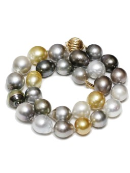 Collier Kio 13-16mm perles australie Moea Perles - 2