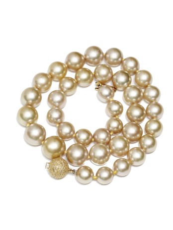 Collier Tuamotu 10-14mm Moea Perles - 2