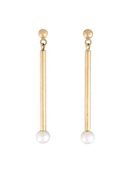 Boucles d'oreilles Akoya batonnet Tae Moea Perles - 1