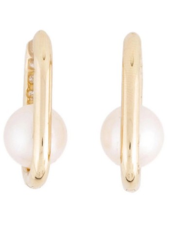 Boucles d'oreilles Revea perle Akoya et diamants Moea Perles - 2