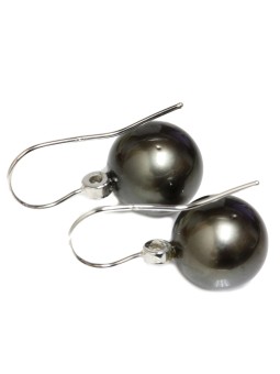 Boucles d'oreilles Anua 10-12mm perle de Tahiti