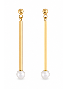 Boucles d'oreilles Akoya batonnet Tae Moea Perles - 1