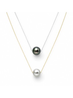 Collier Mia 2 perles de tahiti Moea Perles - 1