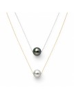 Collier Mia 2 perles de tahiti Moea Perles - 1