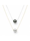 Collier Mia 2 perles de tahiti Moea Perles - 1