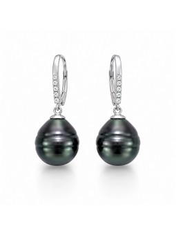 Boucles d'oreilles Hioma Moea Perles - 1