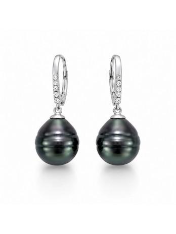 Boucles d'oreilles Hioma Moea Perles - 1