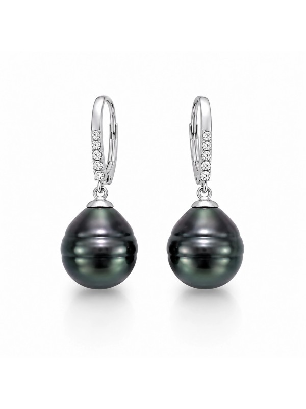 Boucles d'oreilles Hioma Moea Perles - 1