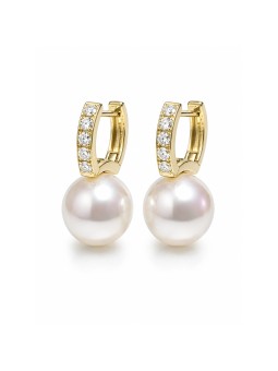 Boucles d'oreilles Reve perle Akoya Moea Perles - 1