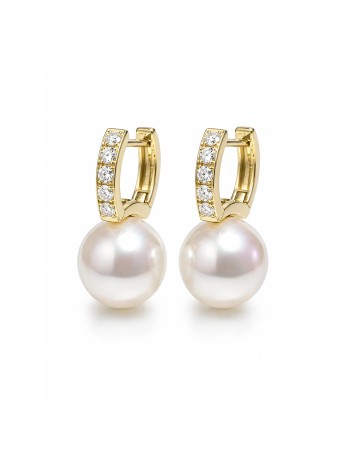 Boucles d'oreilles Reve perle Akoya Moea Perles - 1