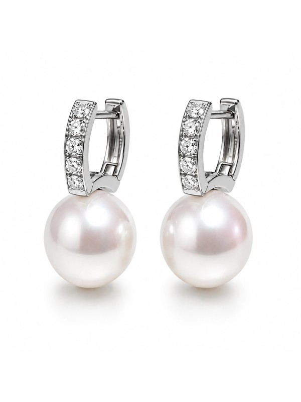 Boucles d'oreilles Reve perle Akoya Moea Perles - 3
