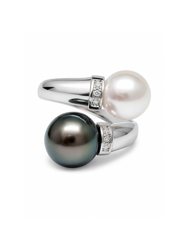 Bague duo Amor Moea Perles - 1