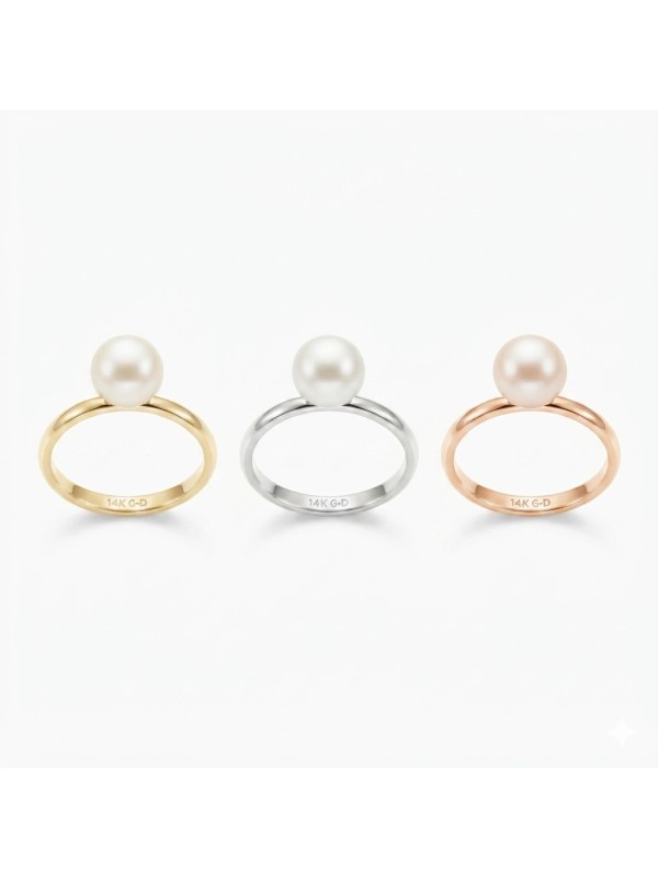 Bague Matae perle Akoya du Japon