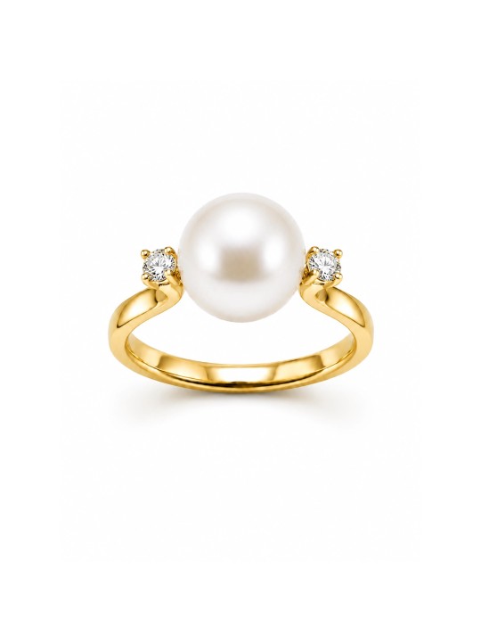 Bague Laurie perle d'australie Moea Perles - 1