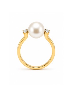 Bague Laurie perle d'australie Moea Perles - 2
