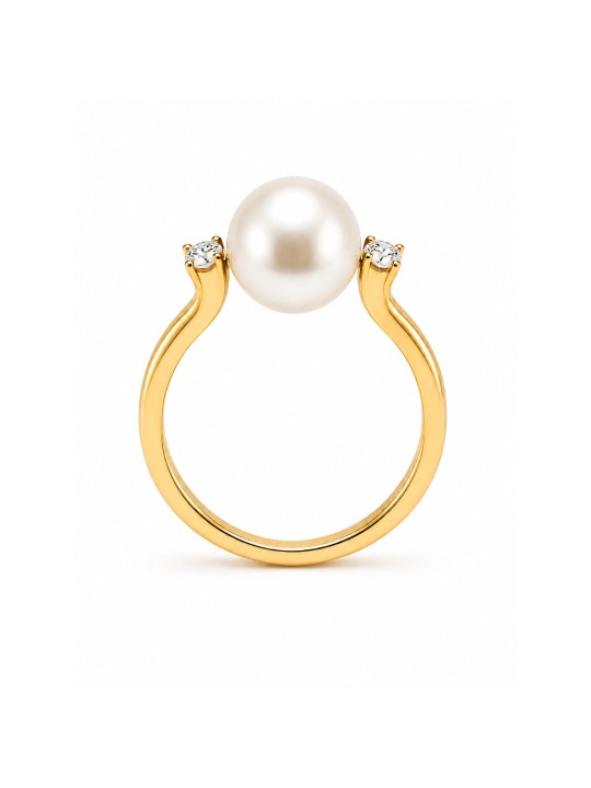 Bague Laurie perle d'australie Moea Perles - 2