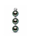 Photos Collier Maiu 3 perles de tahiti 12-13mm -1