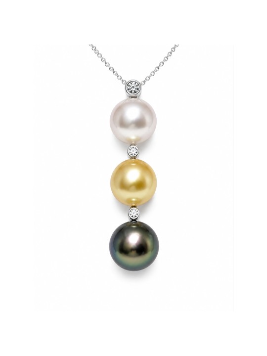 Collier Mia perles tahiti et australie Moea Perles - 1