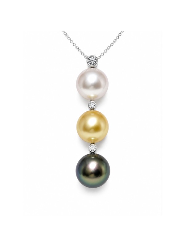 Collier Mia perles tahiti et australie Moea Perles - 1