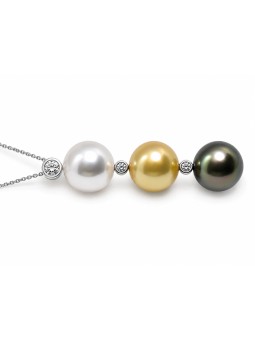 Collier Mia perles tahiti et australie Moea Perles - 1