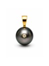 Pendentif en or Tiare perle de Tahiti Moea Perles - 1