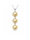 Collier 3 perles d'Australie 12-13mm - 1