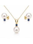 Parure or Mana perles Akoya Moea Perles - 1