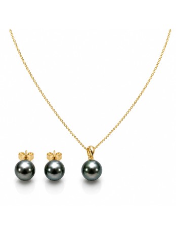 Parure or Heiura perles de tahiti Moea Perles - 1